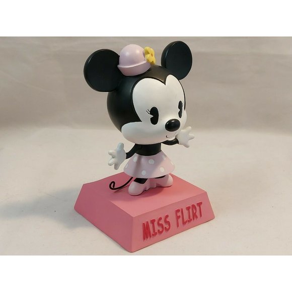 Disney Store Exclusive, Miss Flirt, Minnie Mouse Resin Figurine on stand 4.5" - Picture 5 of 7